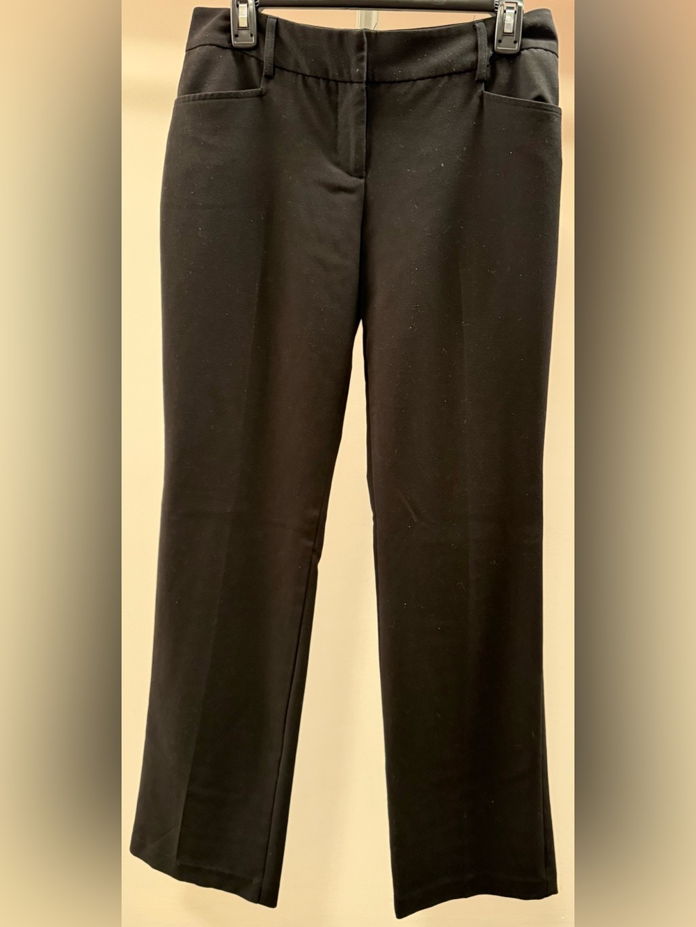BCX Black Straight-Leg Pants